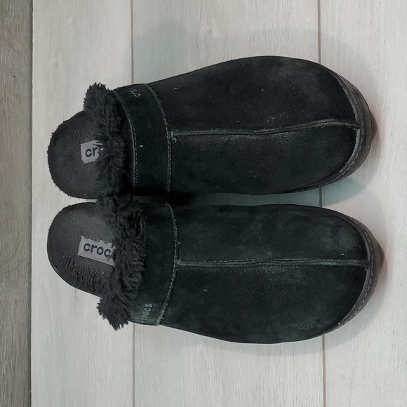 Crocs Women Mary Jane Insulated lined Clog shoes sz 10 - Picture 3 of 11